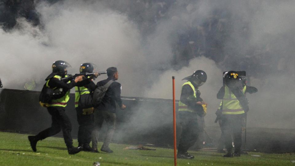 Hasdarmawan had previously denied ordering his subordinates to fire tear gas toward the supporters.