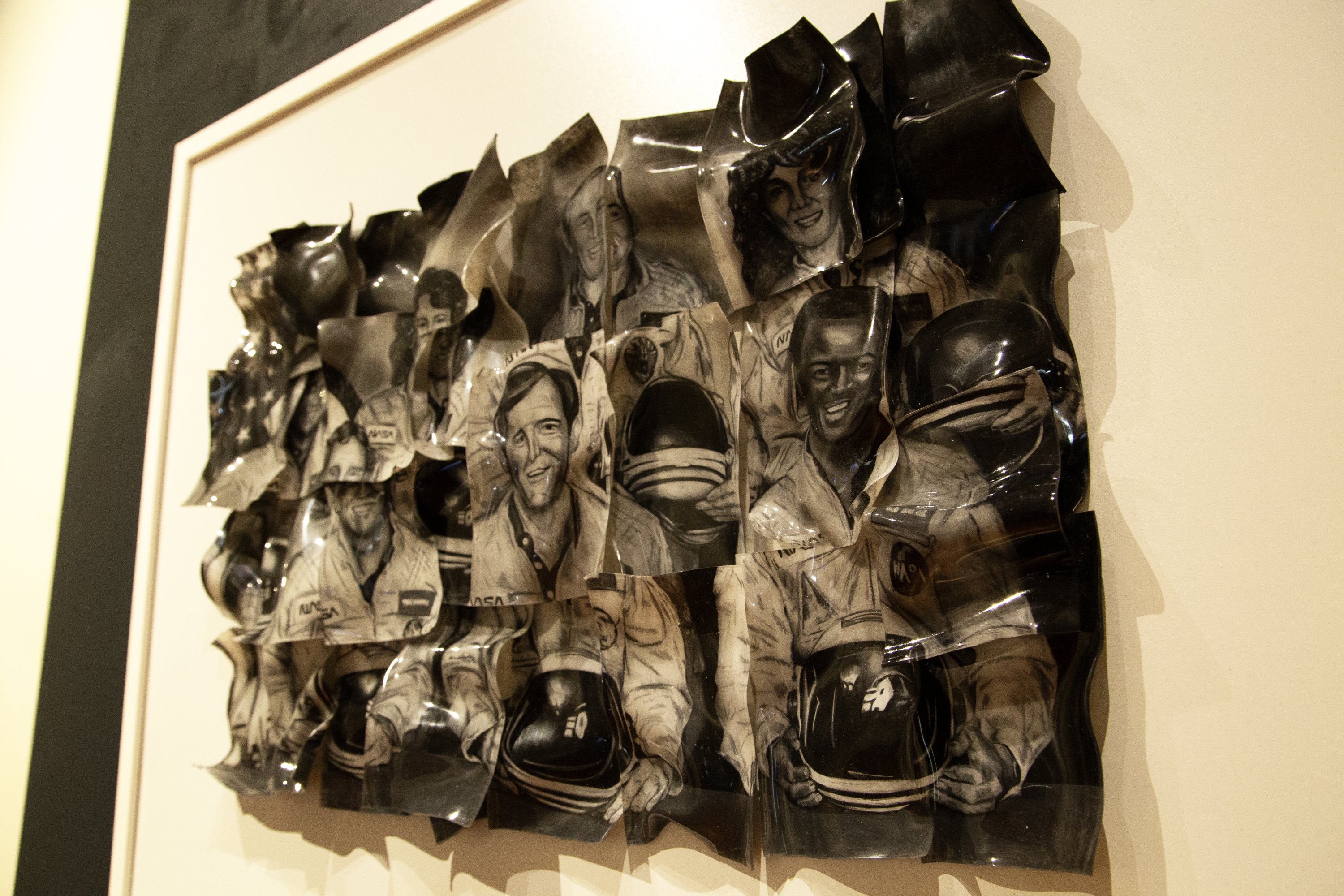 283965 Some of the artwork displayed at the