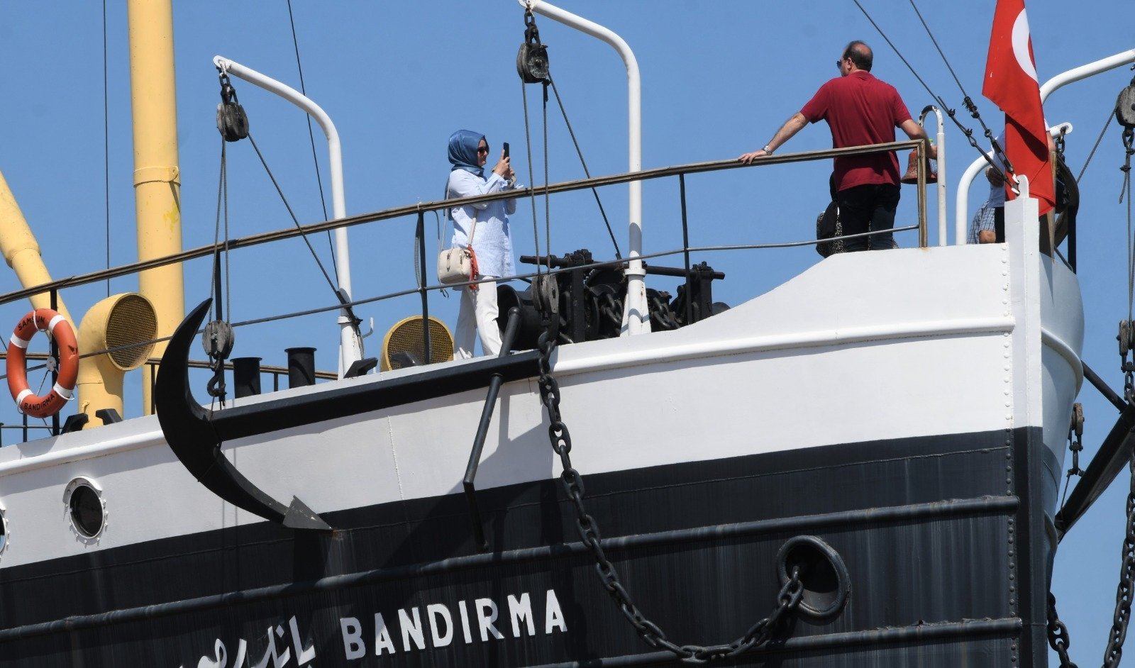 286224 In the initial six months of 2023, a record-breaking total of 126,221 individuals explored the museum, Samsun, Türkiye, Aug. 6, 2023. (DHA Photo)