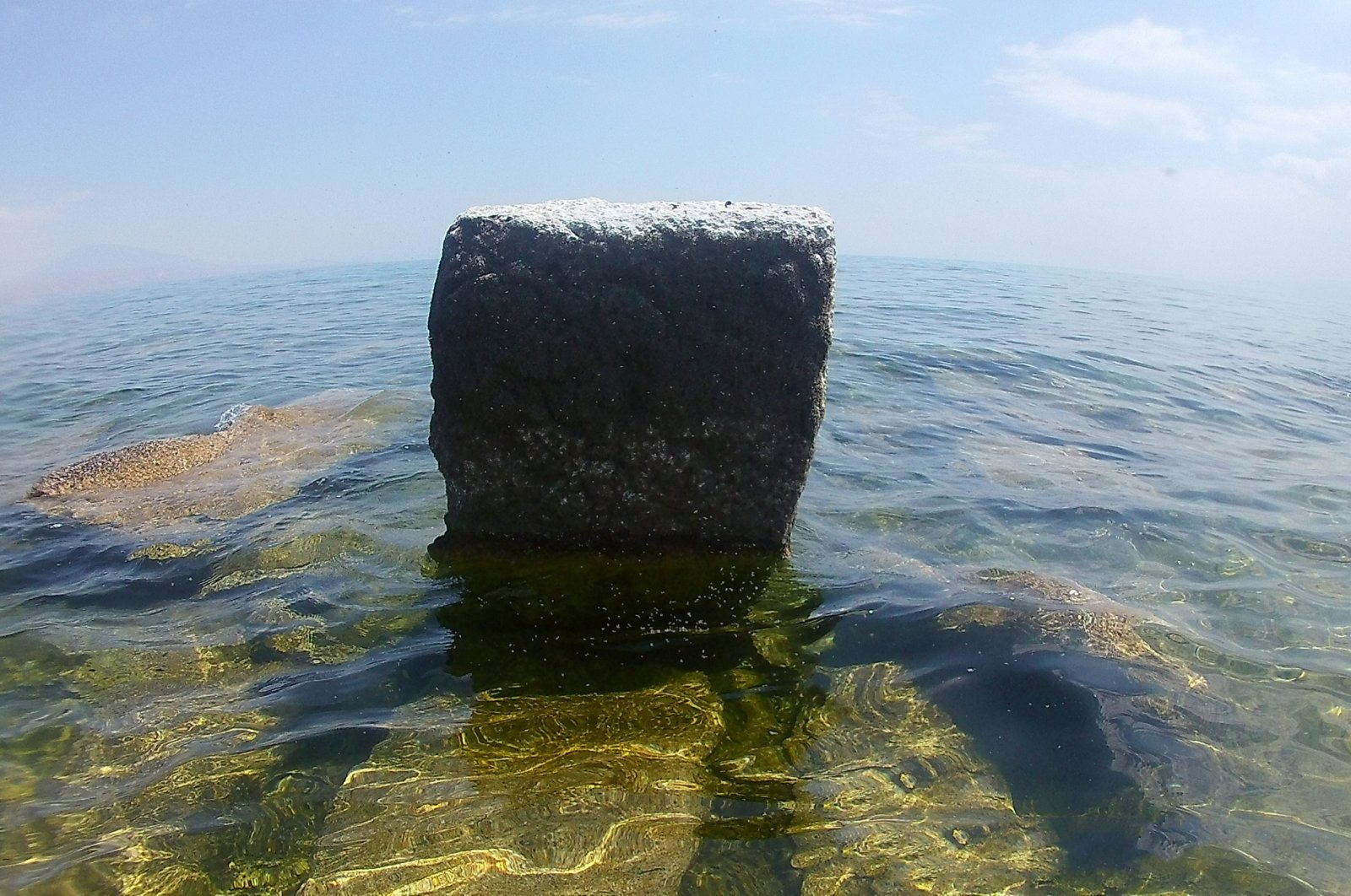 A tomb unearthed in the Lake Van Basin, Van, eastern Türkiye, Aug. 13, 2023. (AA Photo)