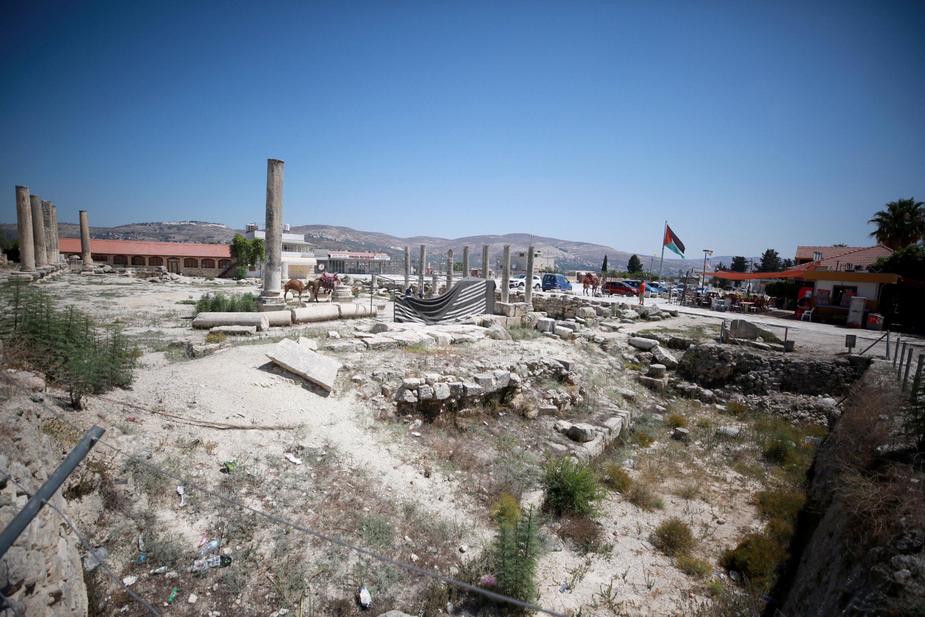 288872 Palestinians are urging for the inclusion of the historic town of Sebastia, situated in the occupied West Bank city of Nablus and facing Israel's threat of annexation to be listed on the U.N. Educational, Scientific and Cultural Organization (UNESCO)