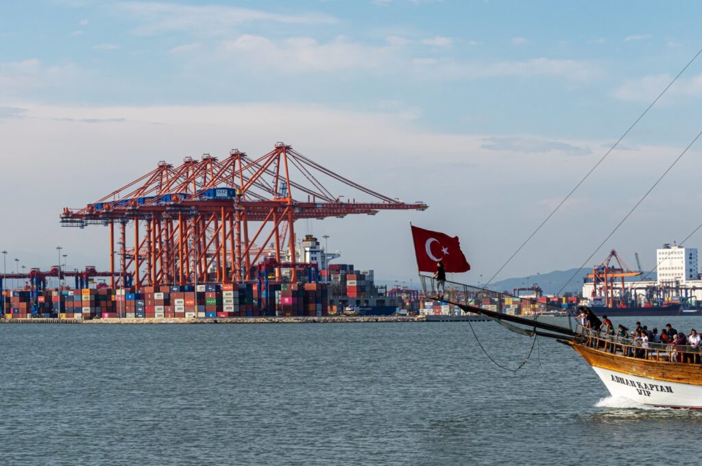  A general view of Mersin International Port (MIP), Mersin, southern Türkiye, June 14, 2020. (iStock Photo)