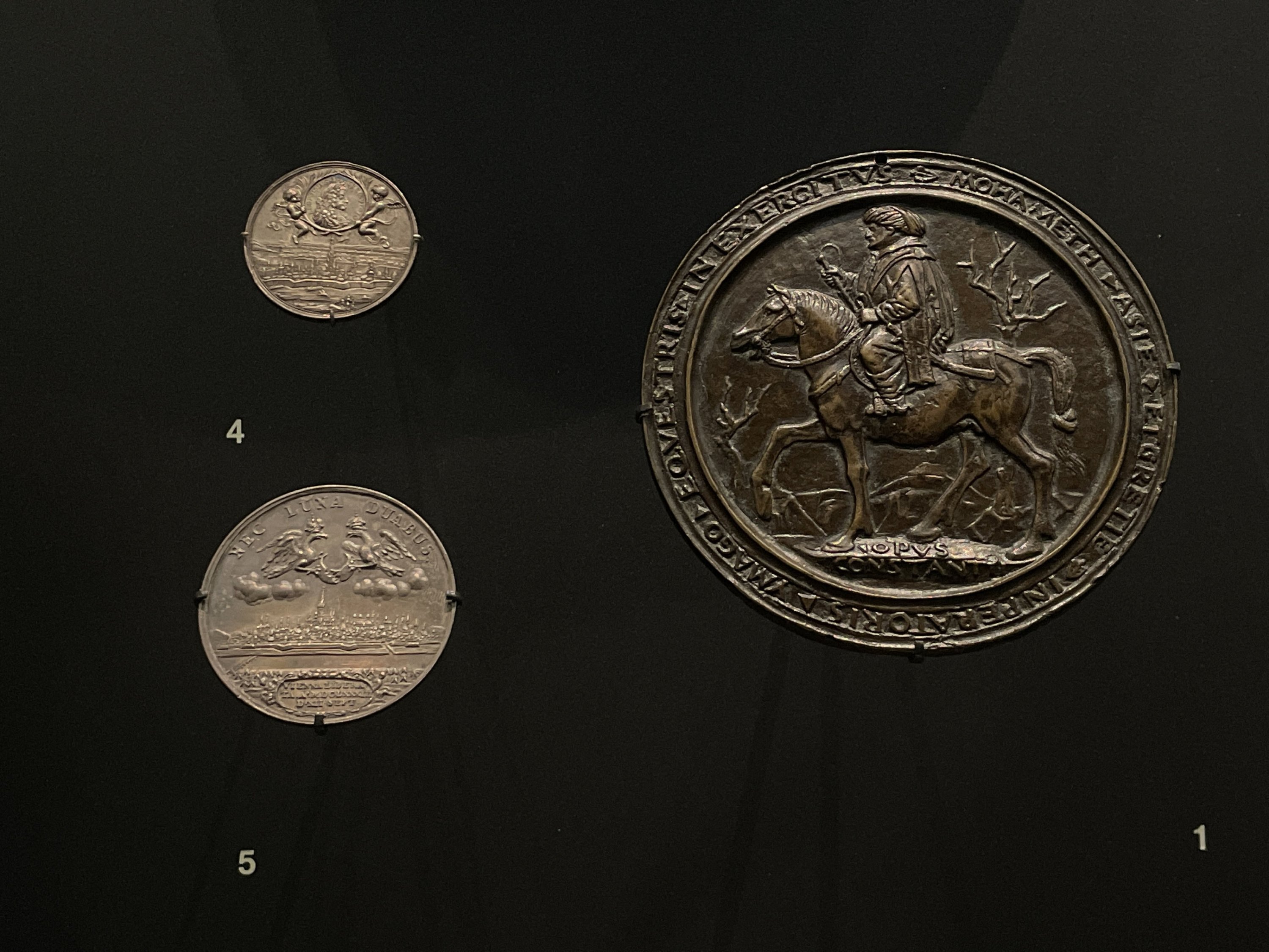 291027 A view of coins taken from Türkiye and donated by Edward Beghian to the British Museum in London, U.K., Sept. 5, 2023. (AA Photo)
