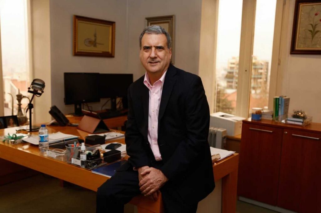 Humberto Lopez, World Bank country director for Türkiye, during in his interview with Anadolu Agency (AA), Ankara, Türkiye, Sept. 7, 2023. (AA Photo)