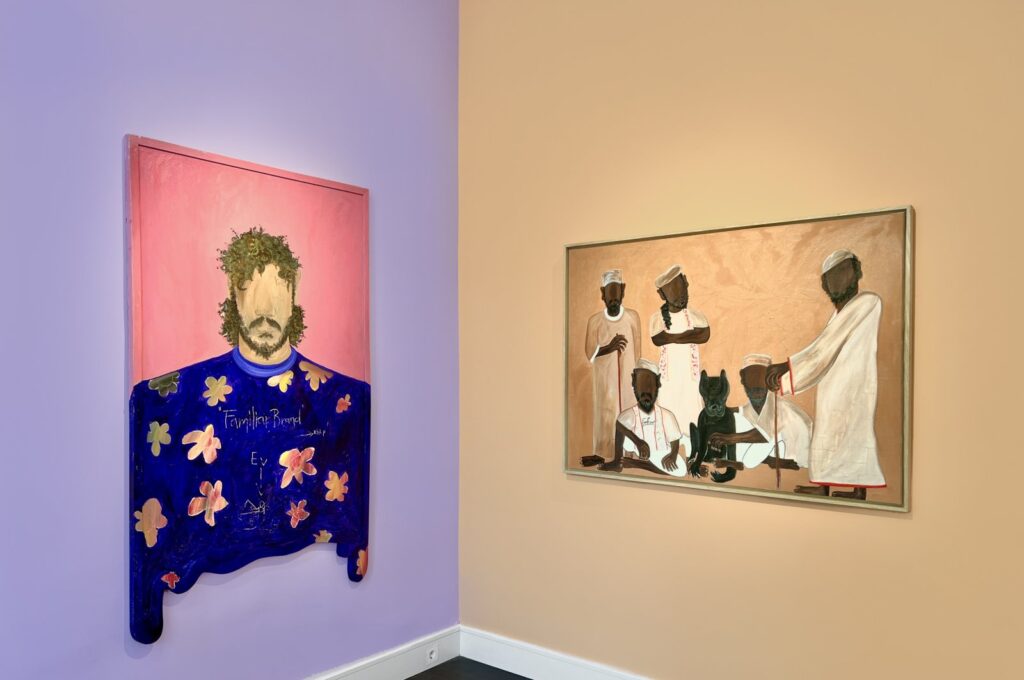 Deniz Pelister's "Human Race" exhibition at Vision Art Platform, in this photo provided on Sept. 8, 2023. (Courtesy of Vision Art Platform)