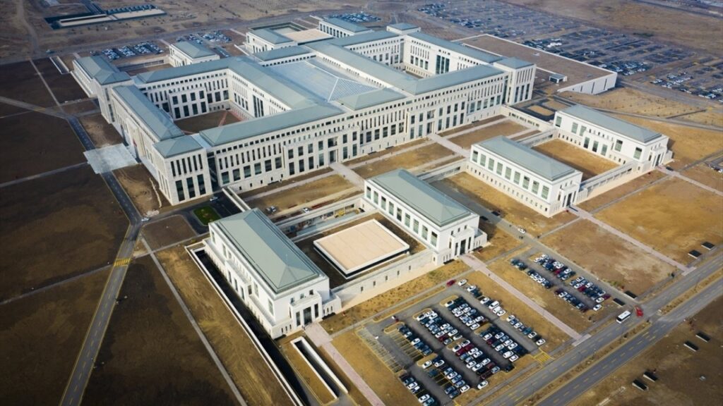 An aerial view of the National Intelligence Organization's (MIT) headquarters, in the capital Ankara, Türkiye, Jan. 5, 2020. (AA Photo)