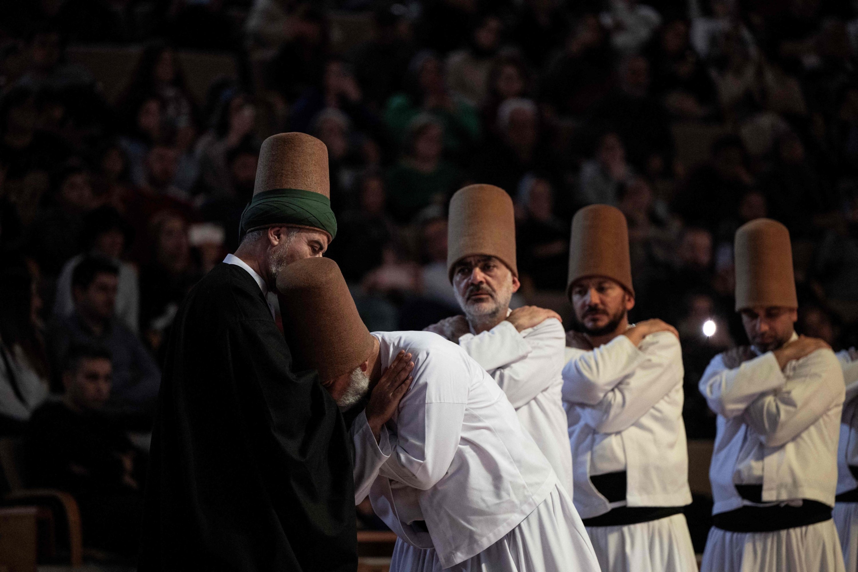 306254 Whirling dervishes perform a