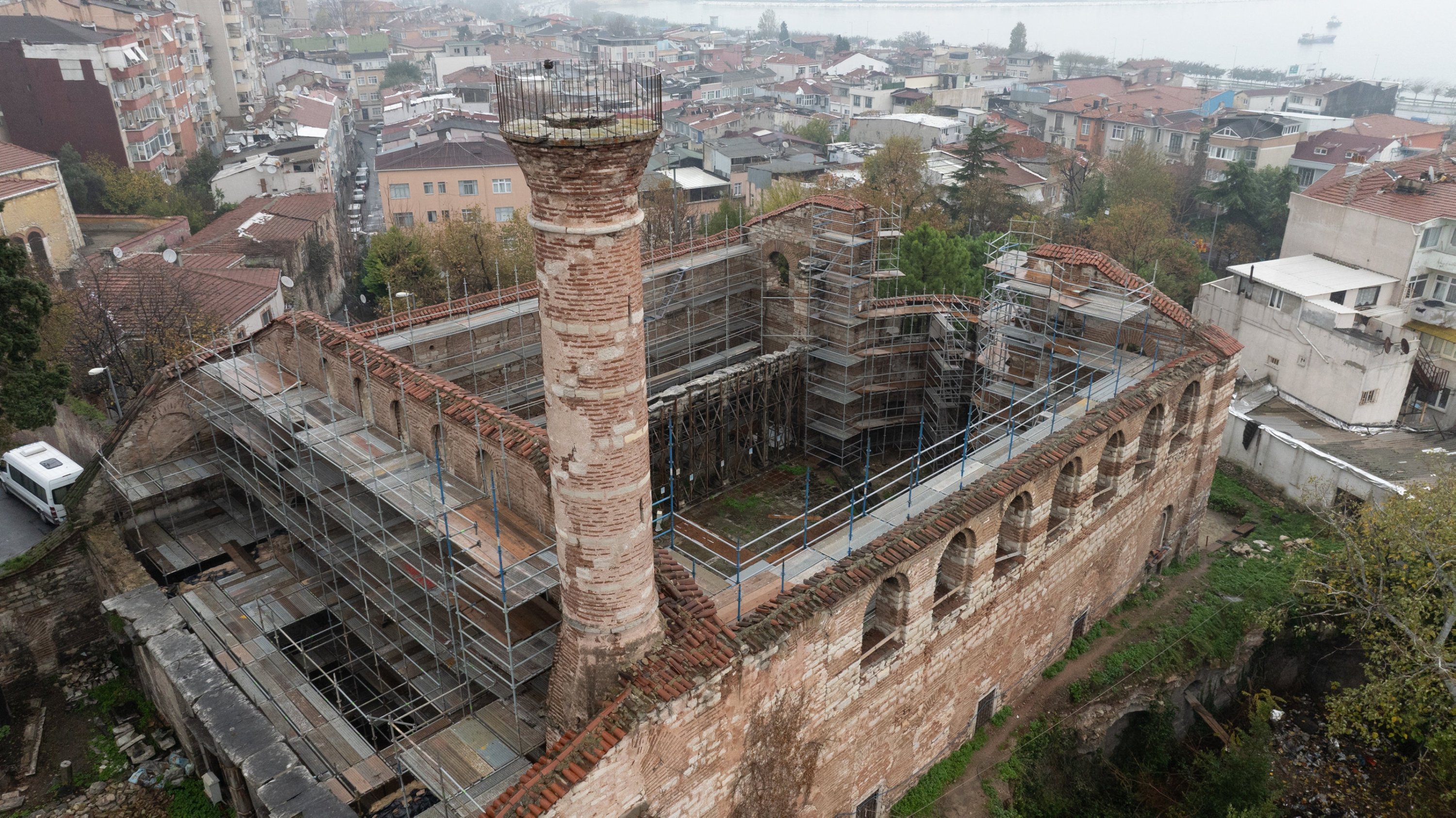 306468 The Imrahor Ilyas Bey Mosque, also known as the Monastery of Stoudios, dating back earlier than Hagia Sophia and established in the fifth century, maintains its significance as the oldest religious structure in Istanbul, Türkiye, Dec. 7, 2023. (AA Photo)
