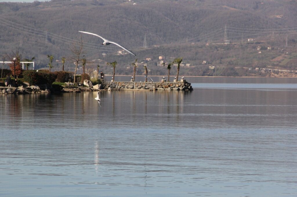 Lake Sapanca is one of the country's natural tourist destinations, Sakarya, Türkiye, Dec. 28, 2023. (AA Photo)