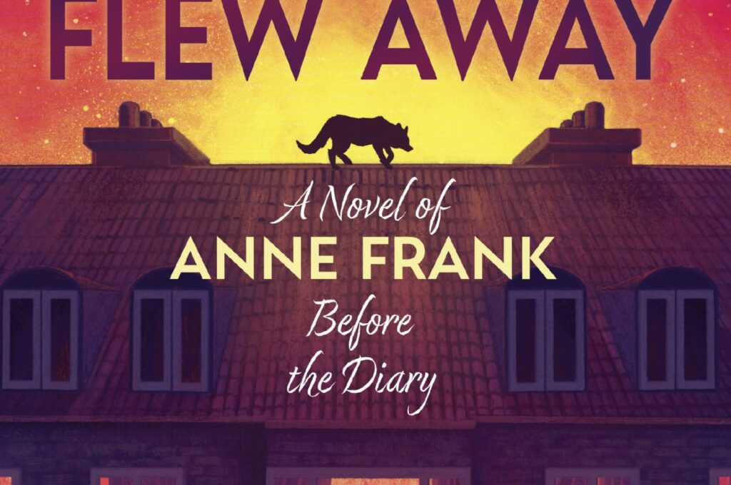 This photo provided by Scholastic Inc. shows the cover of "When We Flew Away: A Novel of Anne Frank Before the Diary,” written by best-selling author Alice Hoffman. (AP Photo)