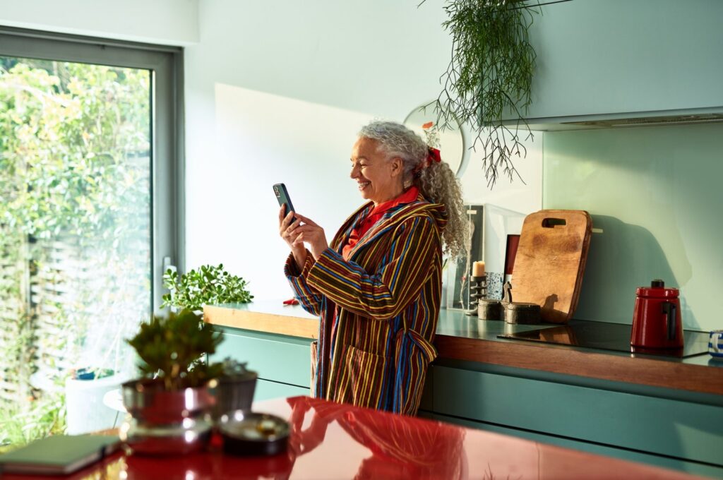 Providing psychological support via telephone can effectively alleviate depression and loneliness in older individuals, as shown in a recent study led by U.K. academics. (Getty Images Photo)