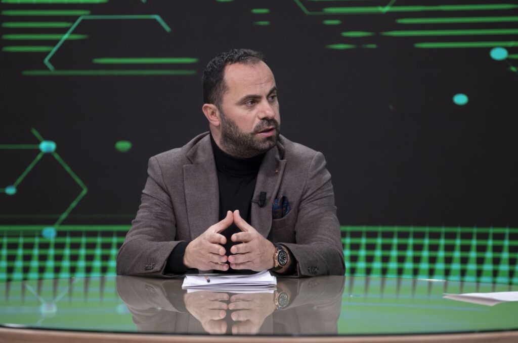 President of the Turkish Deaf Sports Federation, Kerim Vural, speaks ahead of the 20th Deaflympics, Ankara, Türkiye, Feb. 15, 2024. (AA Photo)