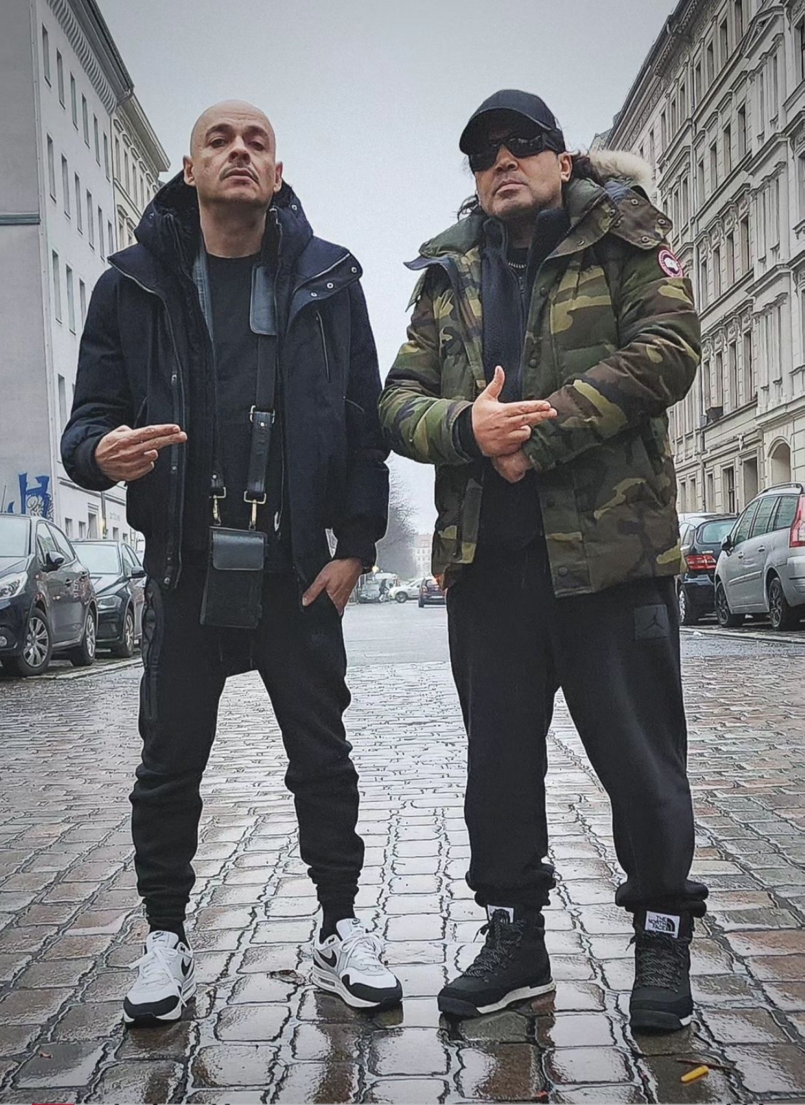 315968 Iconic Turkish rappers Ceza (L) and Killa Hakan meet in Berlin, Germany. (Photo courtesy of Hakan Uç)