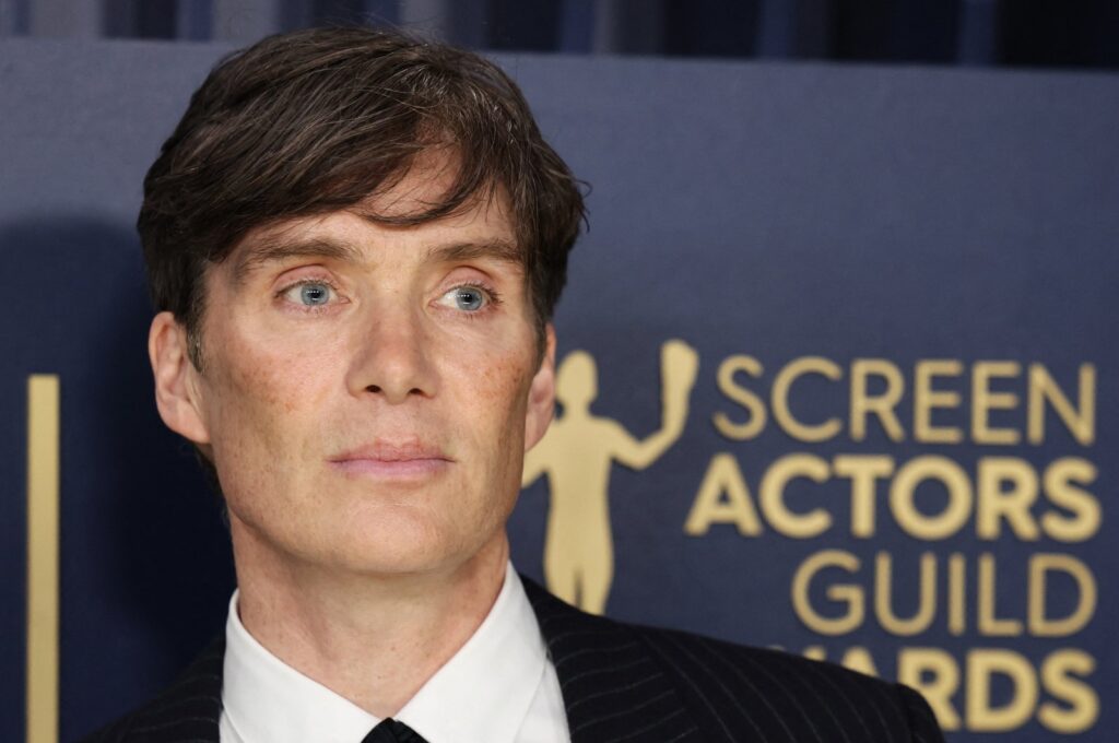 Cillian Murphy attends the 30th Screen Actors Guild Awards, Los Angeles, California, U.S., Feb. 24, 2024. (Reuters Photo)