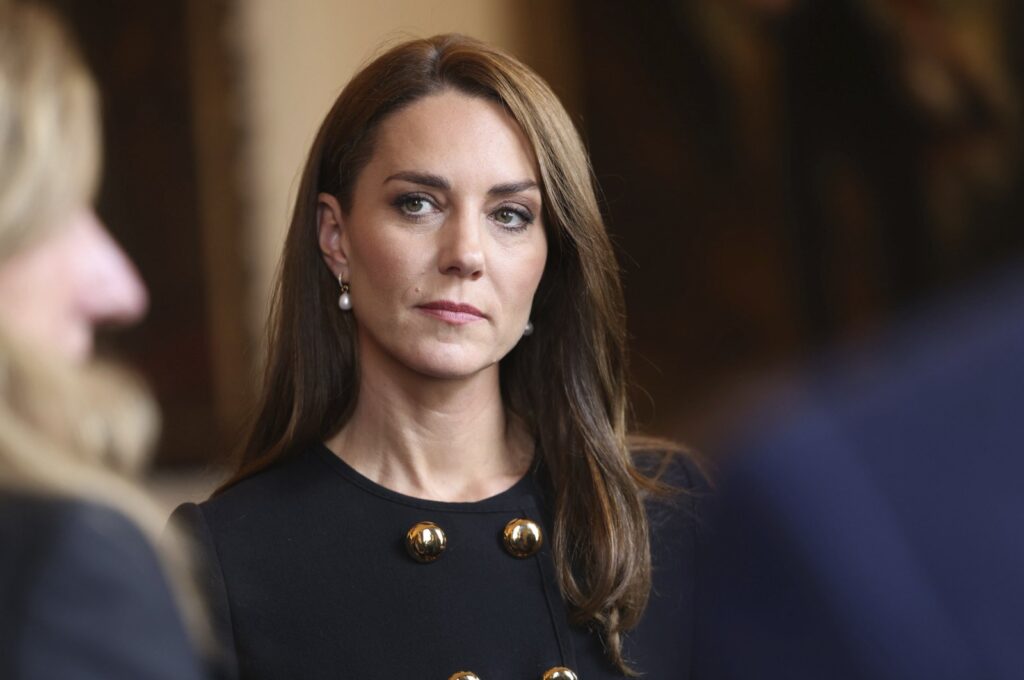 Kate, Princess of Wales, attends a program at St George's Chapel, at Windsor Guildhall, Berkshire, U.K., Sept. 22, 2022. (AP Photo)