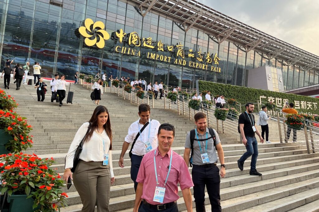 Visitors attend the China Import and Export Fair, also known as Canton Fair, in Guangzhou, Guangdong province, China, April 15, 2024. (Reuters Photo)