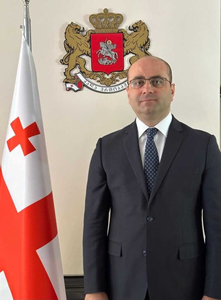 Arriving in August 2023 to helm the consulate the Consul General of Georgia in Istanbul, Aleksandre Jishkariani brought with him a wealth of diplomatic experience. (Photo courtesy of the Georgian