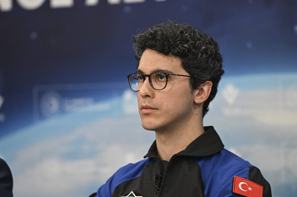 Tuva Cihangir Atasever is set to become Türkiye's second astronaut with an upcoming flight to the edge of space, Ankara, Türkiye, May 7, 2024. (AA Photo)