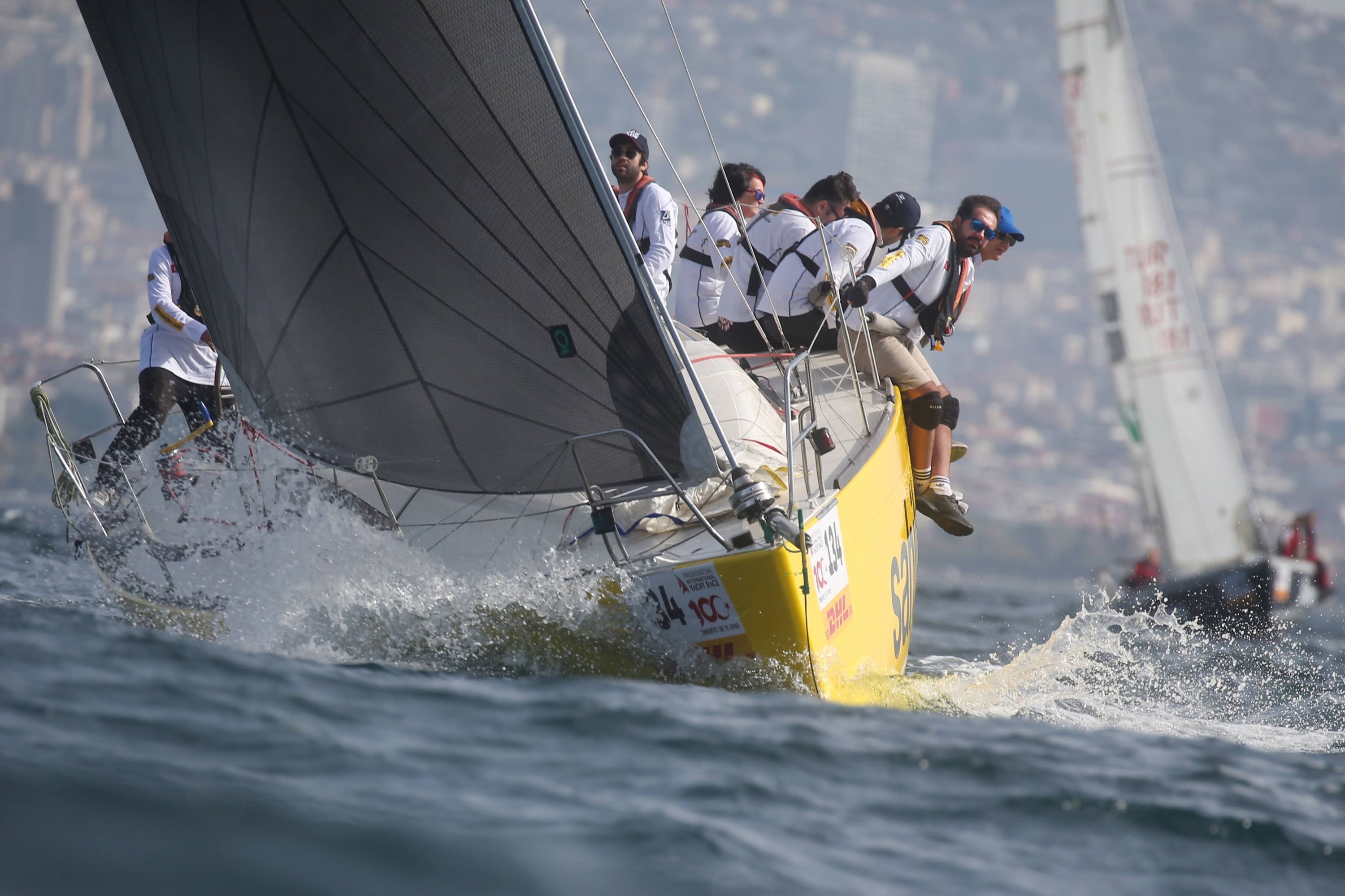 327168 Yachts in action during the 4th Presidential International Yacht Race, Istanbul, Türkiye, Oct. 27, 2023. (Courtesy of Sail Türkiye)