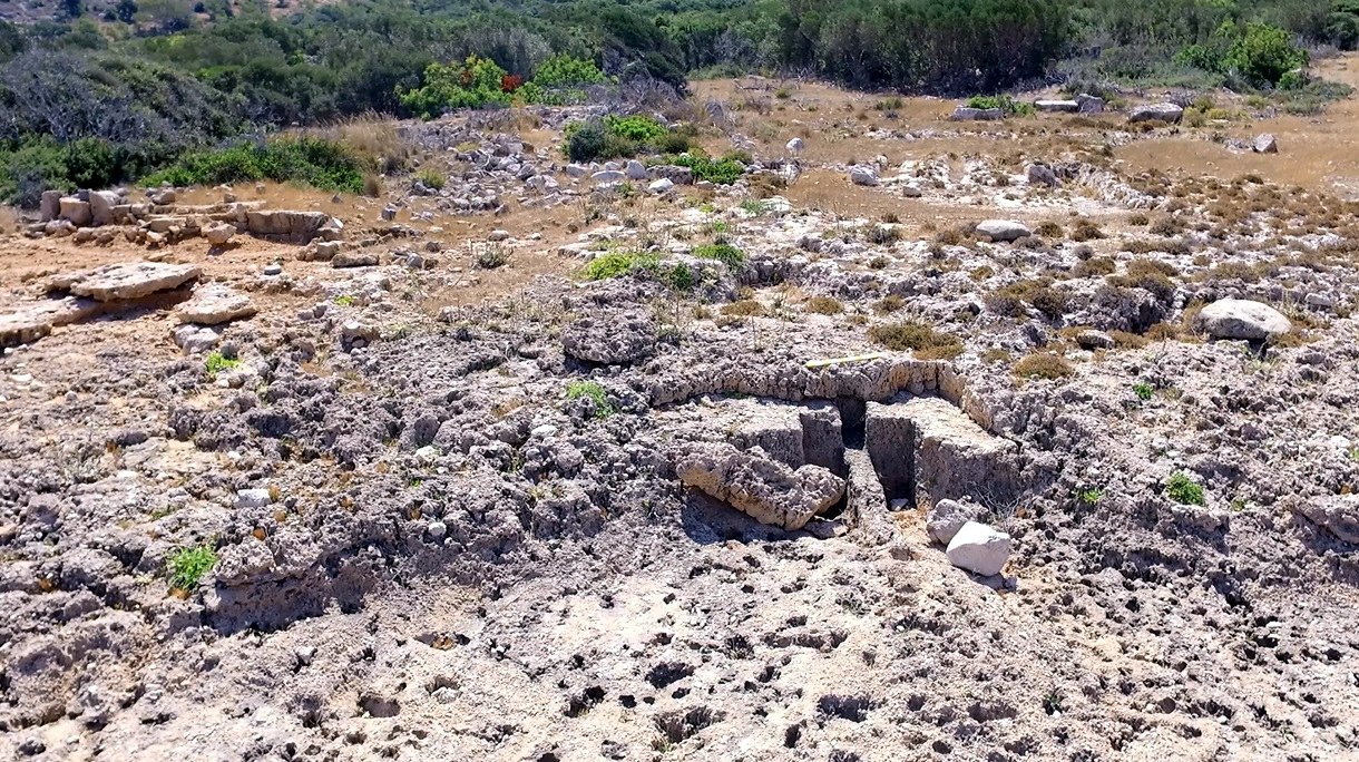 327998 The shipyard on Dana Island changed maritime history by highlighting its strategic importance in ancient naval warfare and ship production, Mersin, Türkiye, May 15, 2024. (DHA Photo)
