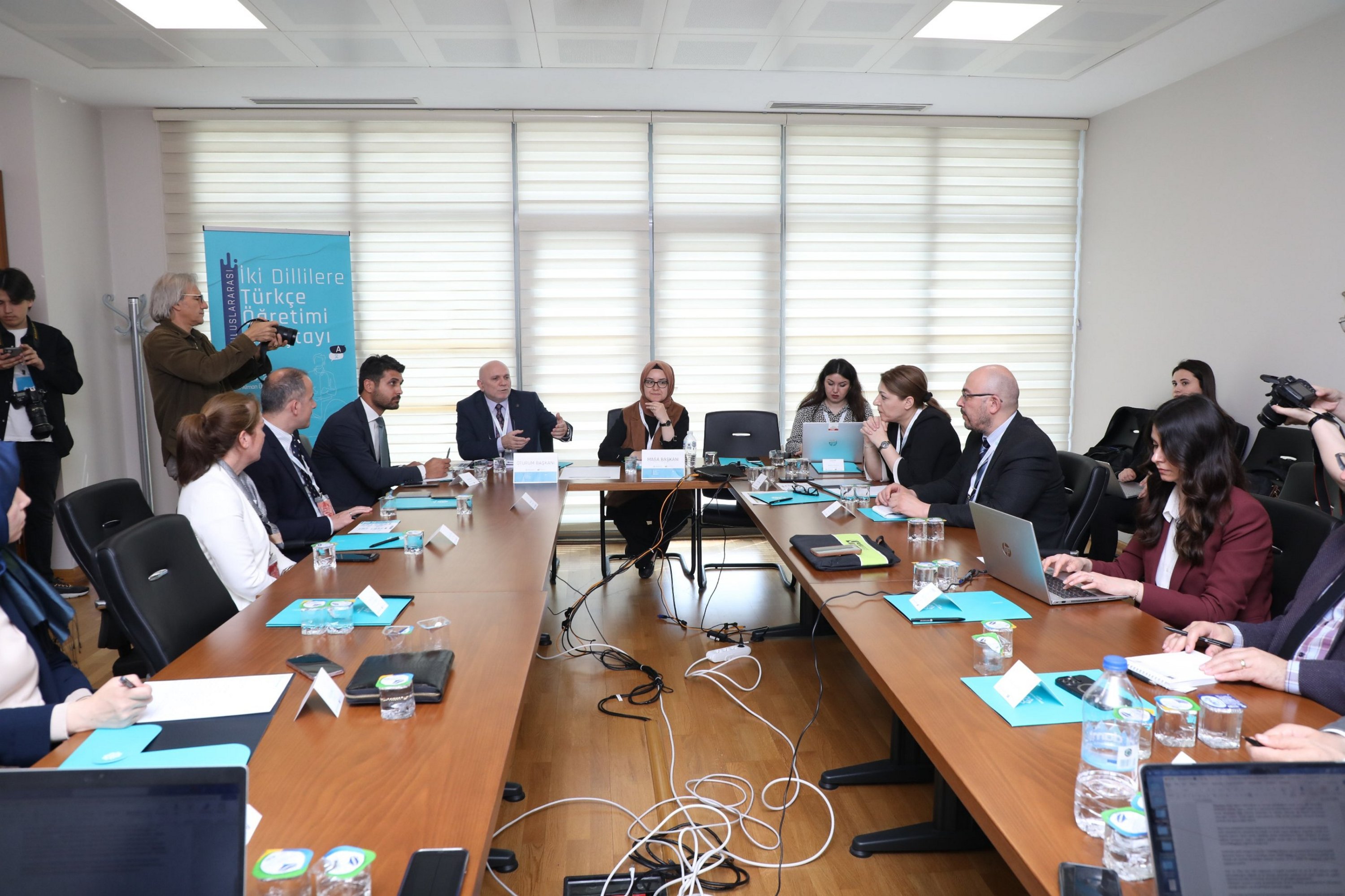 329371 Roundtable discussions provide a platform for collaborative brainstorming and idea-sharing among participants, Istanbul, Türkiye, May 23, 2024. (AA Photo)