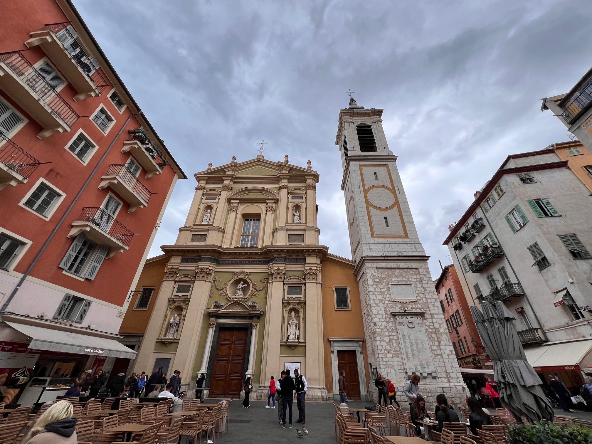332279 Place Rosetti (Rosetti Square) in the Old Town of Nice, France, April 22, 2024. (Photo by Nurbanu Kızıl)