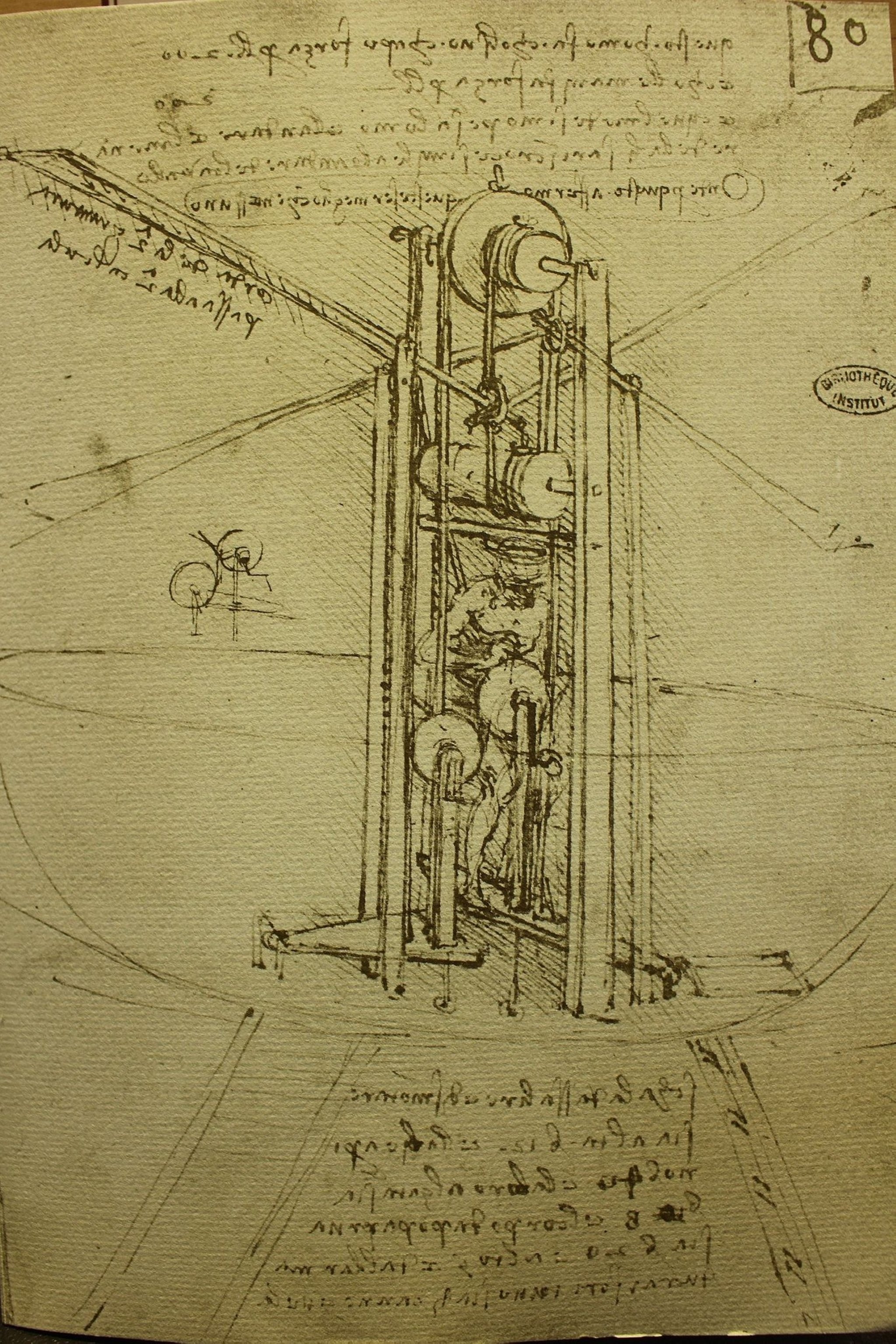 332815 Supported by the Ministry of Culture and Tourism, the General Directorate of Foundations and the Da Vinci Foundation, the exhibition features over 100 models of Leonardo da Vinci’s inventions. (Photo courtesy of Tulip Museum)