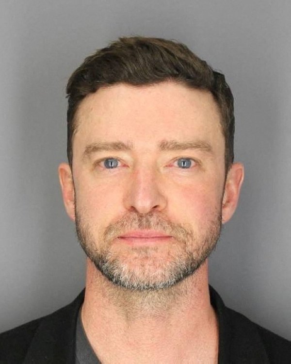 Justin Timberlake is shown in this police booking photo after he was arrested for driving while intoxicated, in this handout picture, Sag Harbor, New York, U.S., June 18, 2024. (Reuters Photo)