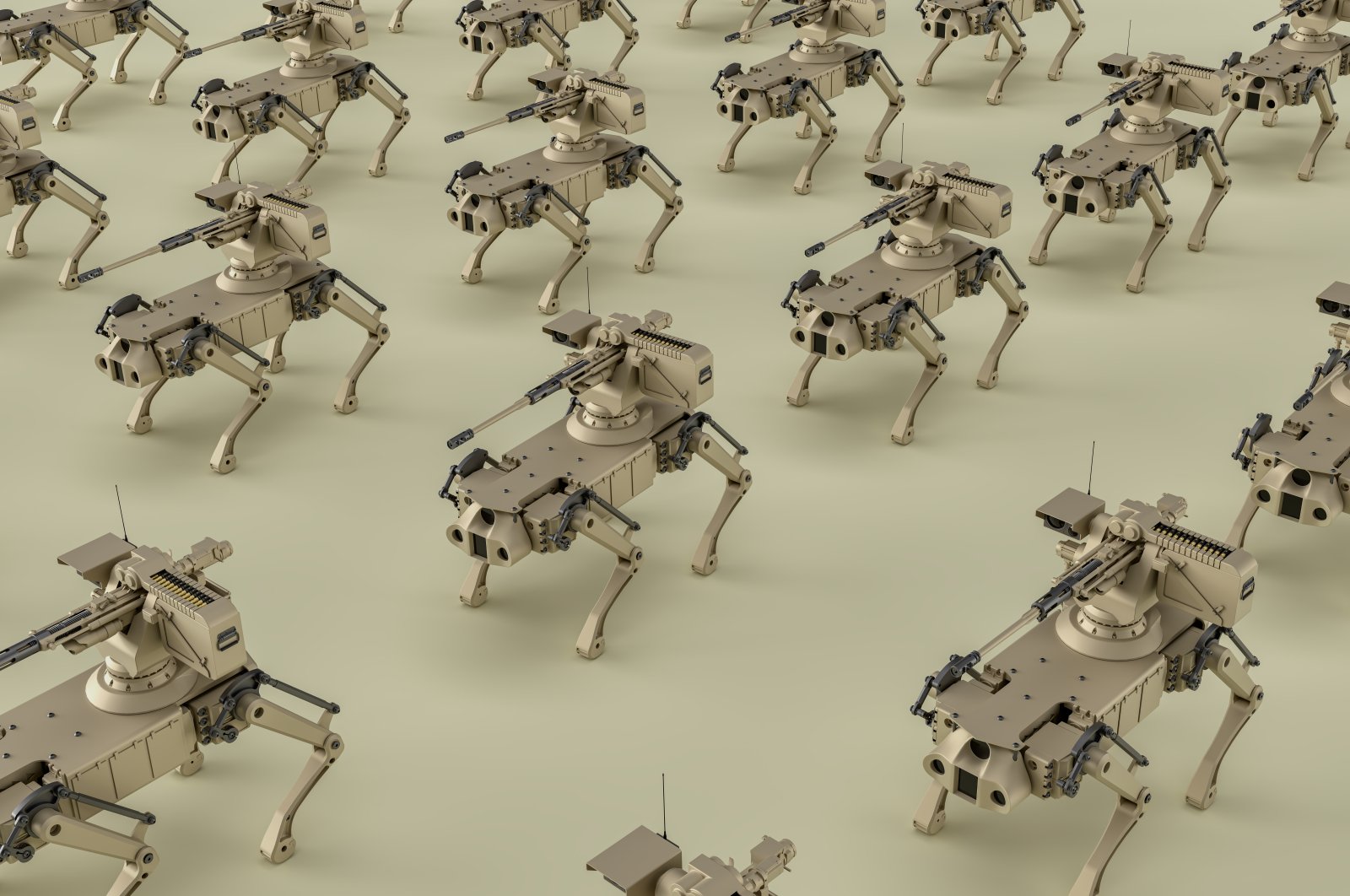 "The personalization of technology in the military context implies that each state will focus on distinct applications and adaptations of AI within its military domain, primarily shaped by the specific threats it faces and its national interests." (Getty Images Illustration)