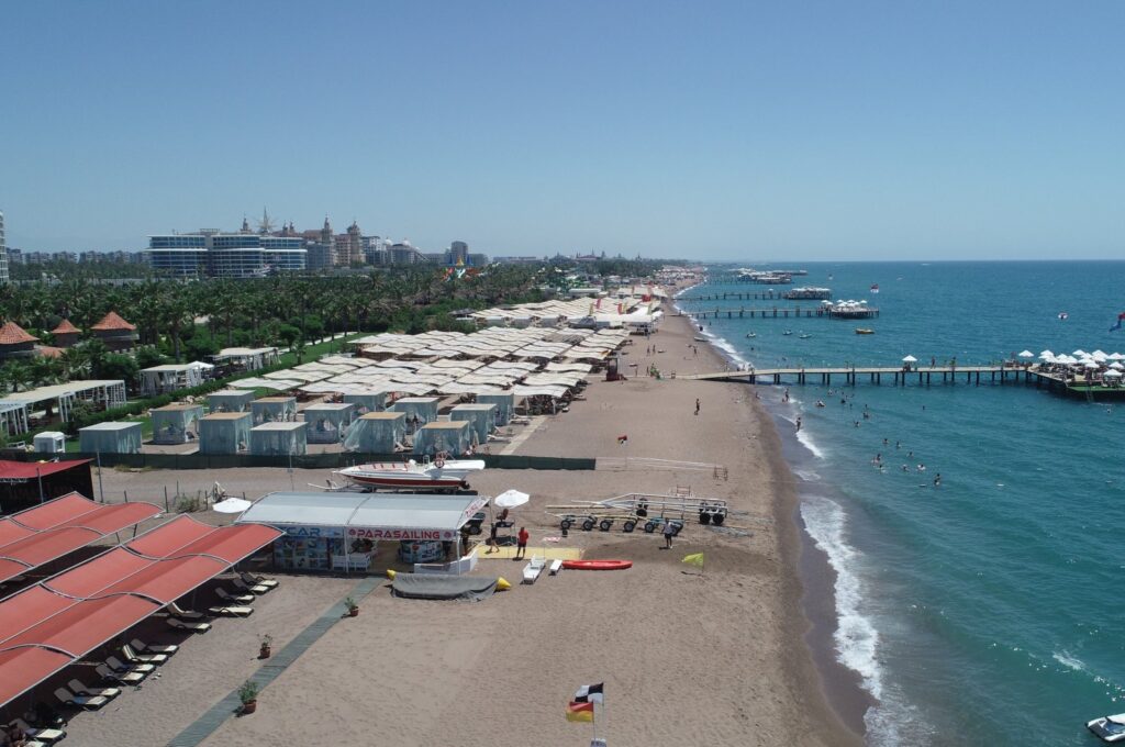 Hotels and resorts saw full occupancy during the nine-day holiday period, Antalya, Türkiye, June 23, 2024. (AA Photo)
