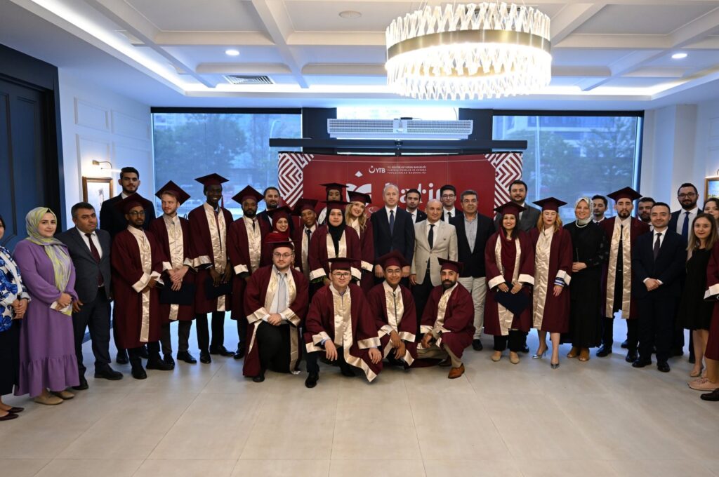 The closing event concluded with a group photo of all participants, Ankara, Türkiye, July 4, 2024. (AA Photo)