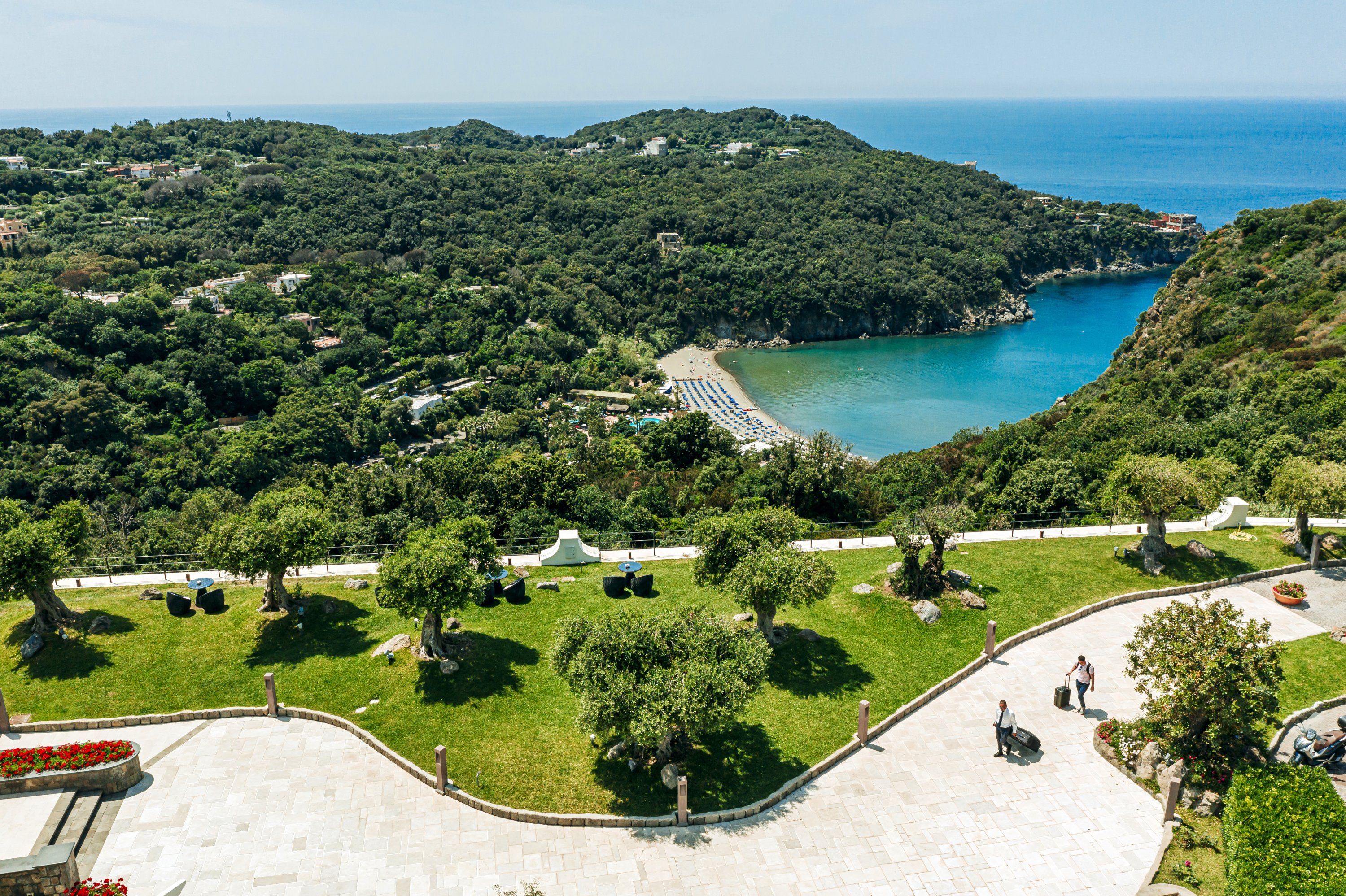 340735 An aerial view of San Montano Resort and spa, Ischia, Italy, May 29, 2023. (Photo Courtesy of San Montano Resort & SPA)