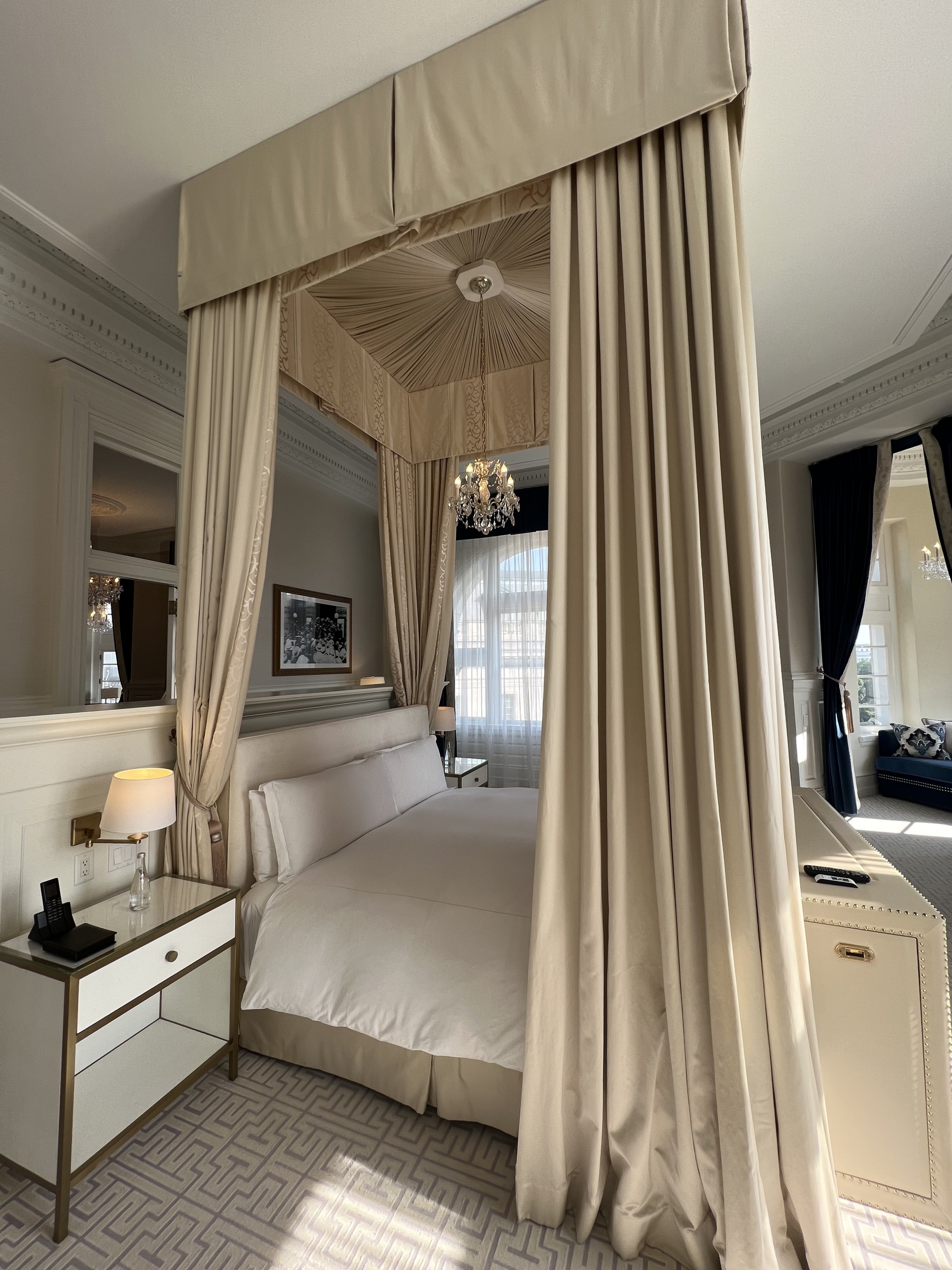 342768 The interior design of the suite room at the Waldorf Astoria Hotel, Washington, D.C., U.S., May 31, 2023. (Photo by İlker Topdemir)