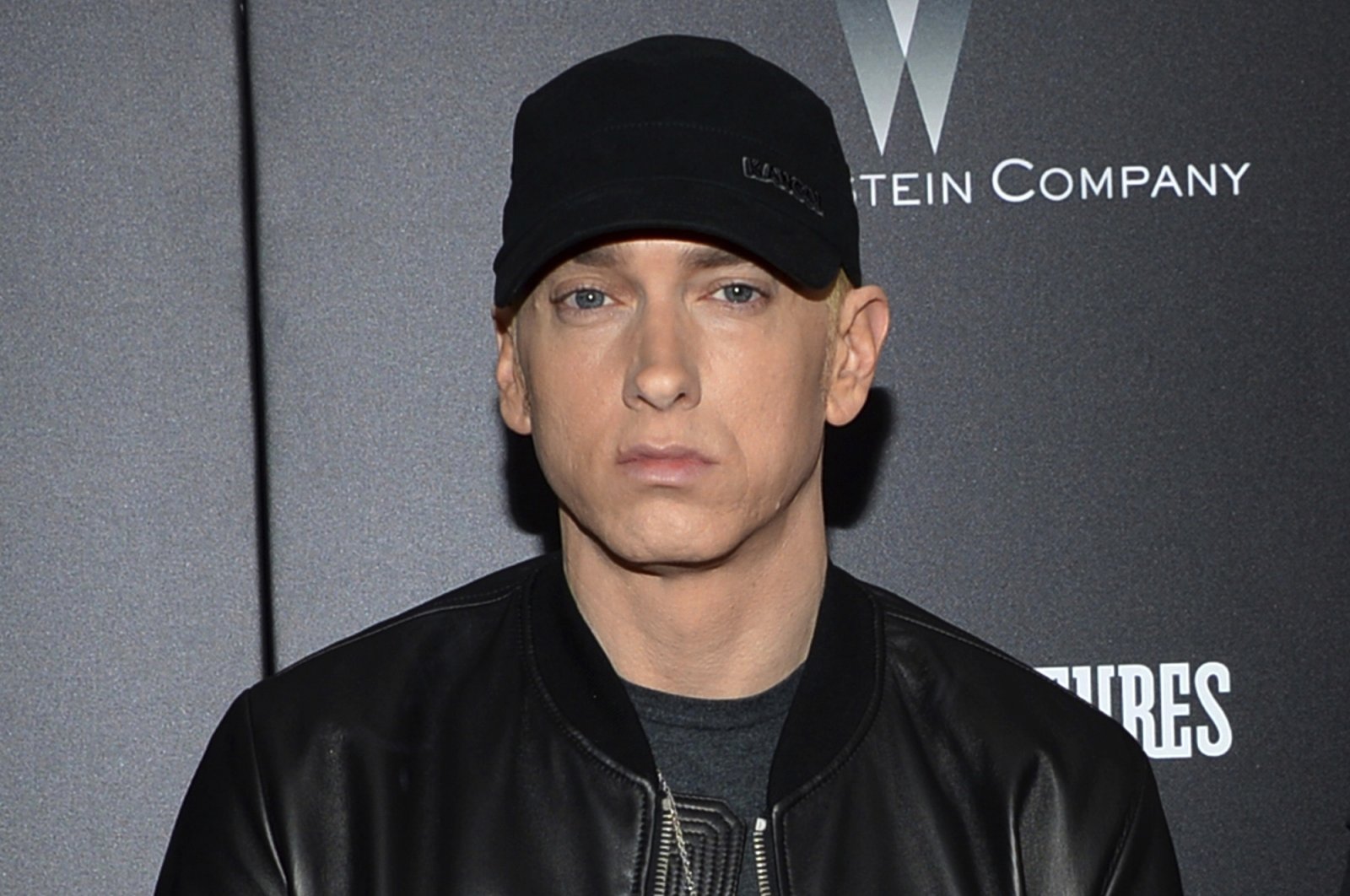 In this file photo, rapper Eminem attends the premiere of "Southpaw" in New York, U.S., July 20, 2015. (AP Photo)