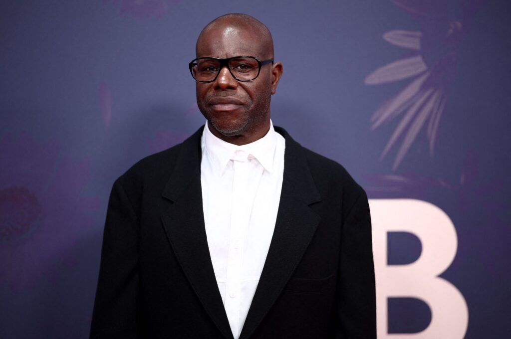 English film director Steve McQueen poses on the red carpet upon arrival to attend the Premiere of the film "Blitz" during the 2024 BFI London Film Festival opening night Gala, London, U.K., Oct. 9, 2024. (AFP Photo)