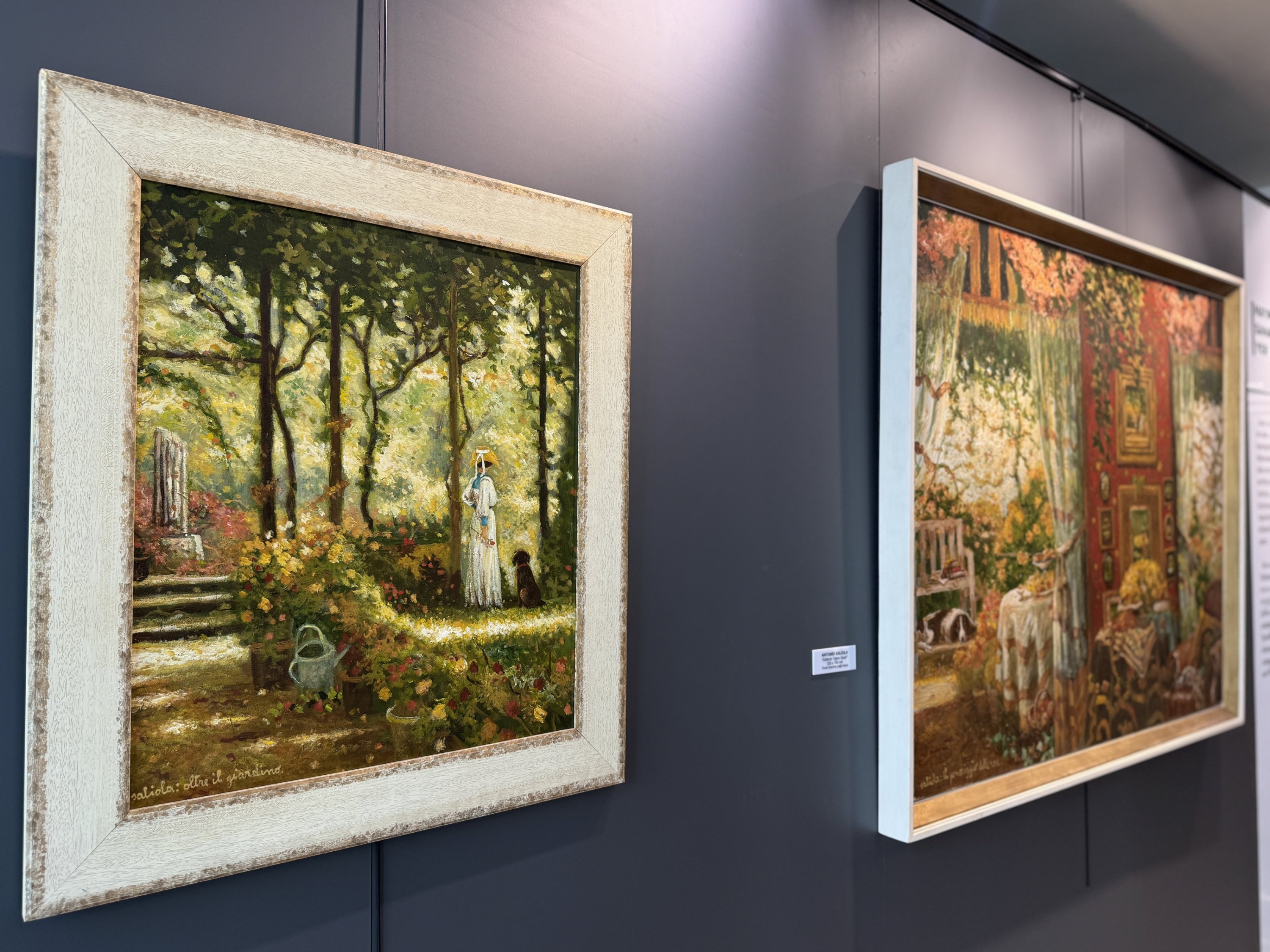 350282 The artworks on display at the