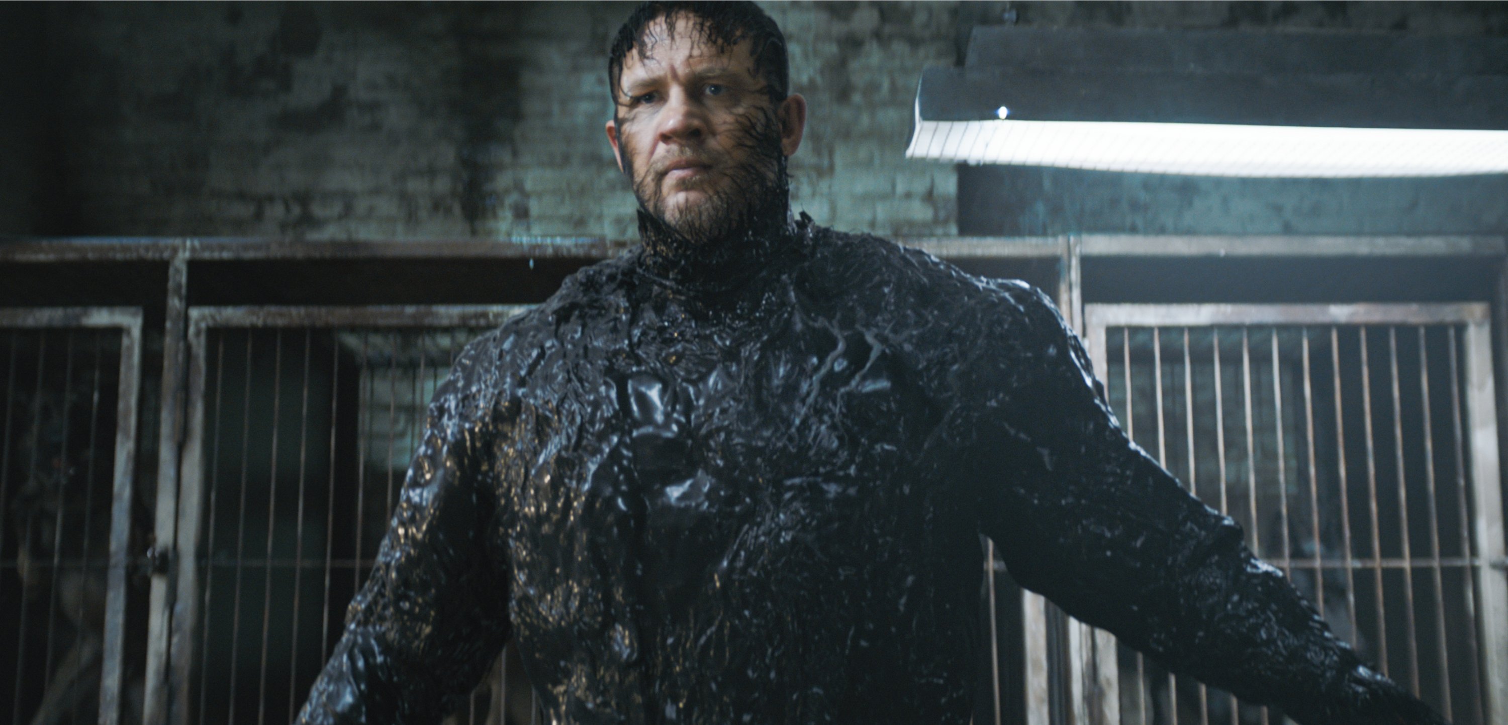 352531 This image released by Sony Pictures shows Tom Hardy in a scene from