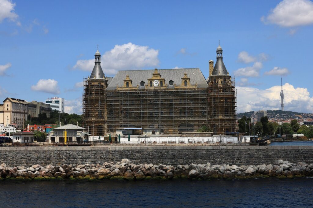 Restoration plans for Haydarpaşa Station continue in Istanbul, Türkiye, July 27, 2024. (Getty Images Photo)