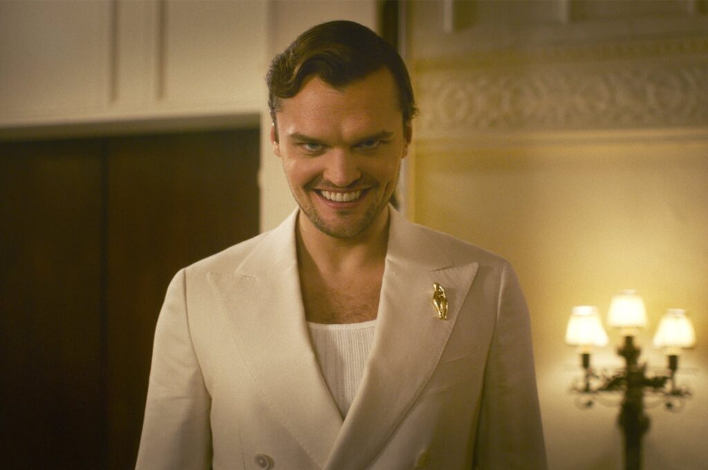 This image released by Paramount Pictures shows Ray Nicholson in a scene from "Smile 2." (AP Photo)