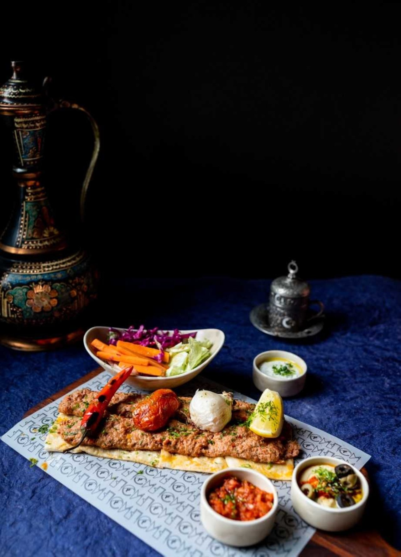 353410 Traditional Turkish food, cooked by Chef Gökhan Eser Kesen, is served. (Courtesy of Gökhan Eser Kesen)