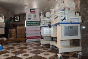 New medical equipment inside El Birnas Hospital, Idlib, Syria, Nov. 7, 2024. (DHA Photo)