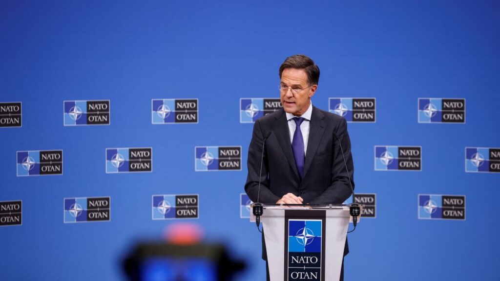 NATO Secretary General Mark Rutte holds a news conference, at the alliance's headquarters in Brussels, Belgium Dec. 4, 2024. (Reuters Photo)