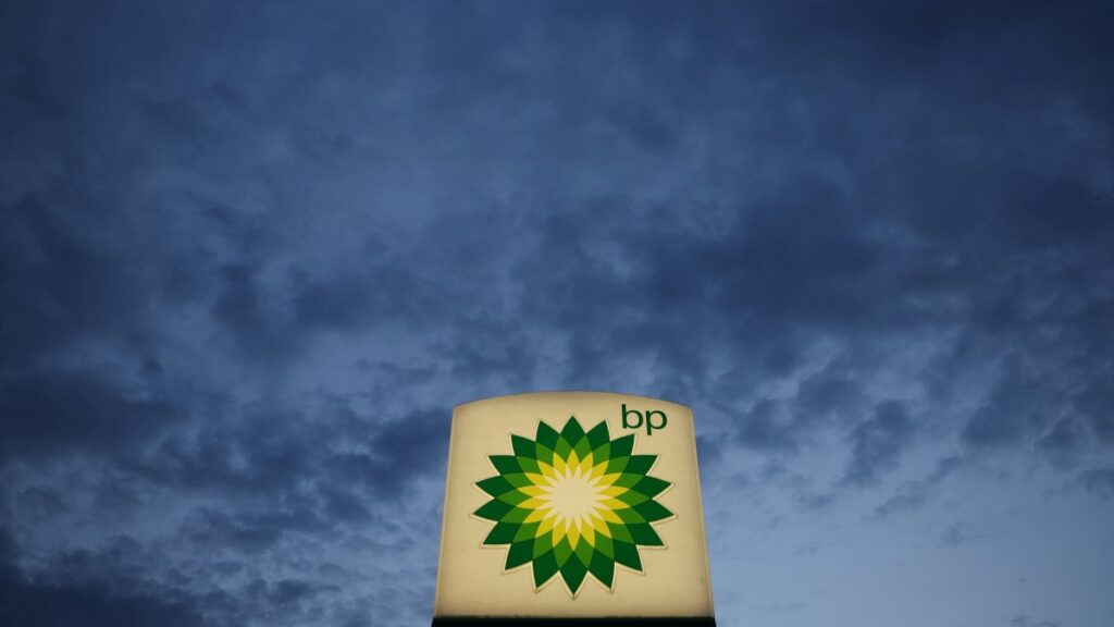 The logo of British Petrol BP is seen at a petrol station, Pienkow, Poland, June 8, 2022. (Reuters Photo)