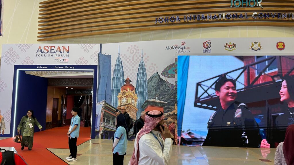 ASEAN Tourism Forum (ATF) 2025 in Johor Bahru, Jan. 17, 2025. (Photo by Mehmet Çelik)
