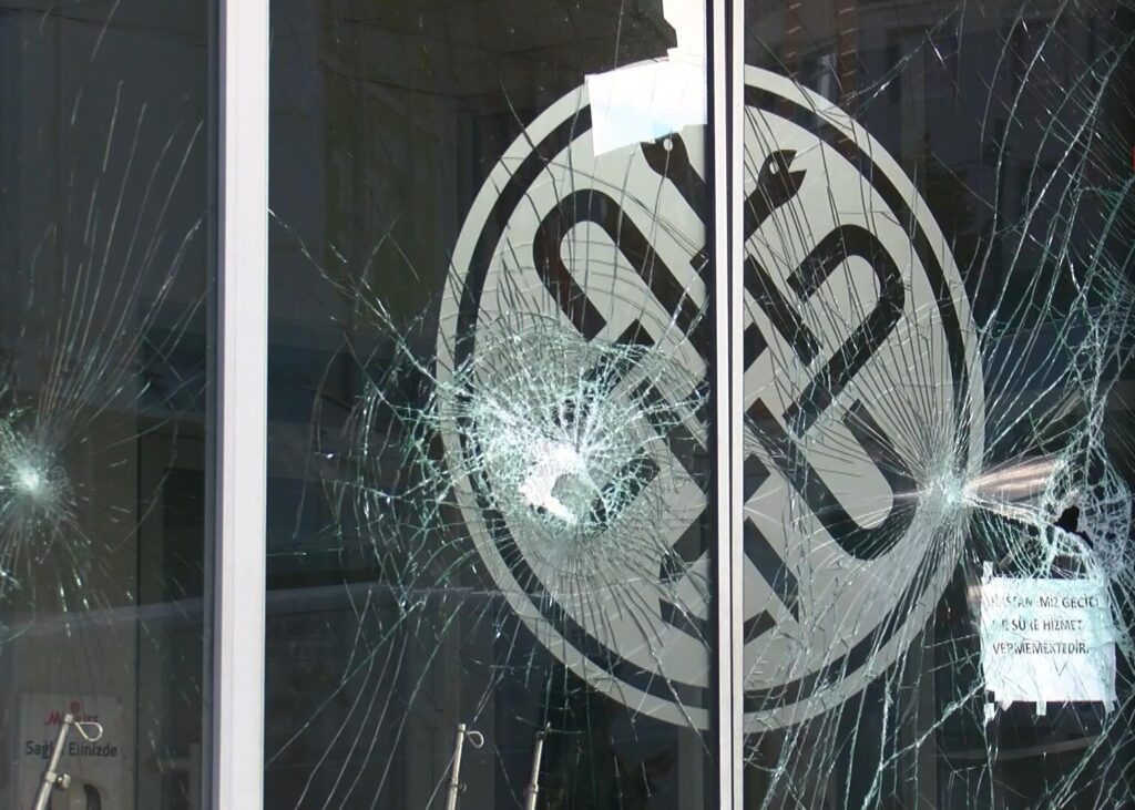 One of the hospitals where the "Newborn Gang" operated is now closed, Istanbul, Türkiye, Jan. 13, 2024. (DHA Photo)