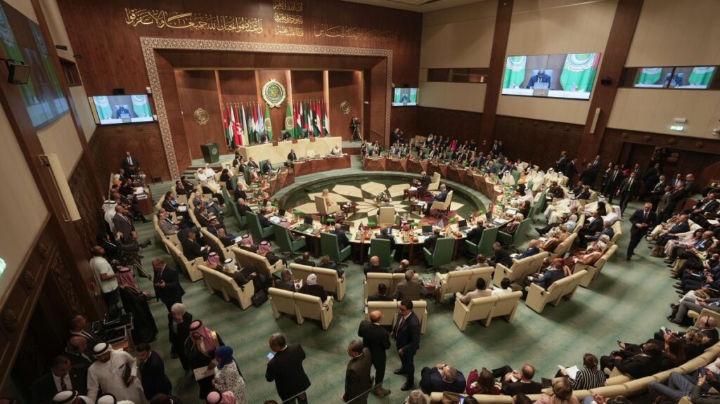 Arab foreign ministers meet at the Arab League headquarters in Cairo, Egypt, Tuesday, Sept. 10, 2024. (AP File Photo)