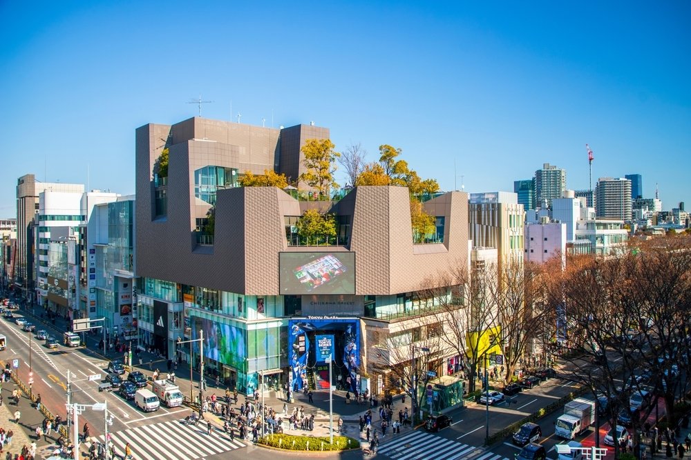 369707 Harajuku, located between Shinjuku and Shibuya, is a popular area, Tokyo, Japan, Jan. 31, 2025. (Shutterstock Photo)