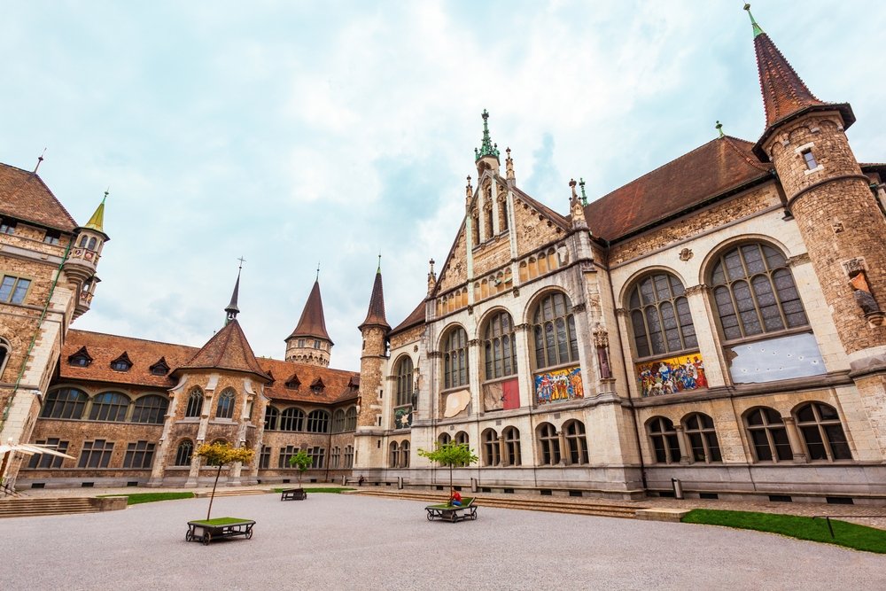 370304 Swiss National Museum (Landesmuseum) located in the center of Zurich, Switzerland. (Shutterstock Photo)