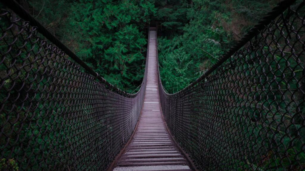 The bridge has two pillars: one is established in eternity past. "Ezel" (eternity past) refers to the beginning of something; it marks the moment something comes into existence. (Shutterstock Photo)