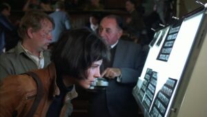 A still shot from the movie "The Unbearable Lightness of Being."